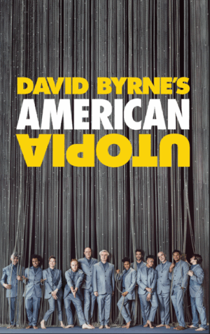 Laminage Film Poster David Byrne American Utopia