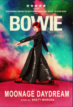Laminage Film Poster David Bowie Moonage Daydream