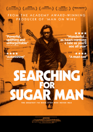Laminage Film Poster Rodriguez Sugar Man Orange