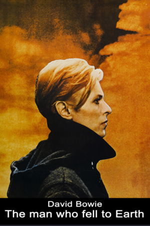 Laminage Film Poster David Bowie The Man Who Fell To Earth