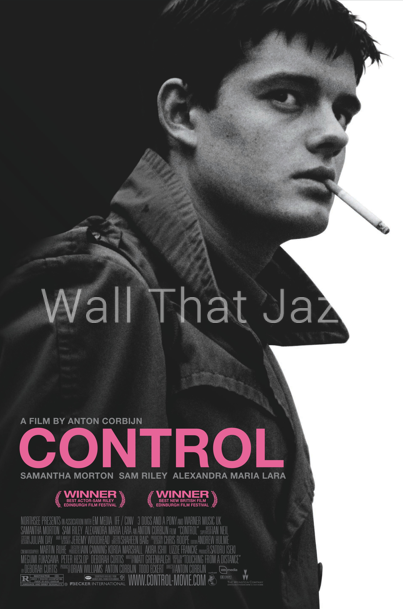 Laminage Film Poster Control Ian Curtis