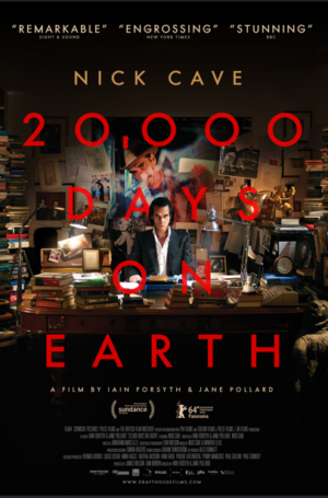 Laminage Film Poster Nick Cave 20.000 days on Earth