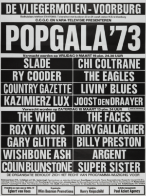 Laminage Festival Poster Pop Gala 1973