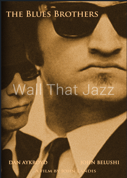 Laminage Film Poster The Blues Brothers CloseUp