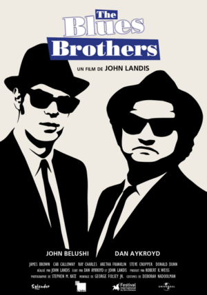 Laminage Film Poster the Blues Brothers Film